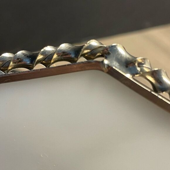 Vintage Stained Glass Standing Shoe Paperweight Ornament White EUC - Picture 6 of 9